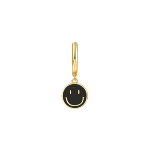 Smile Single Earrings (Black)