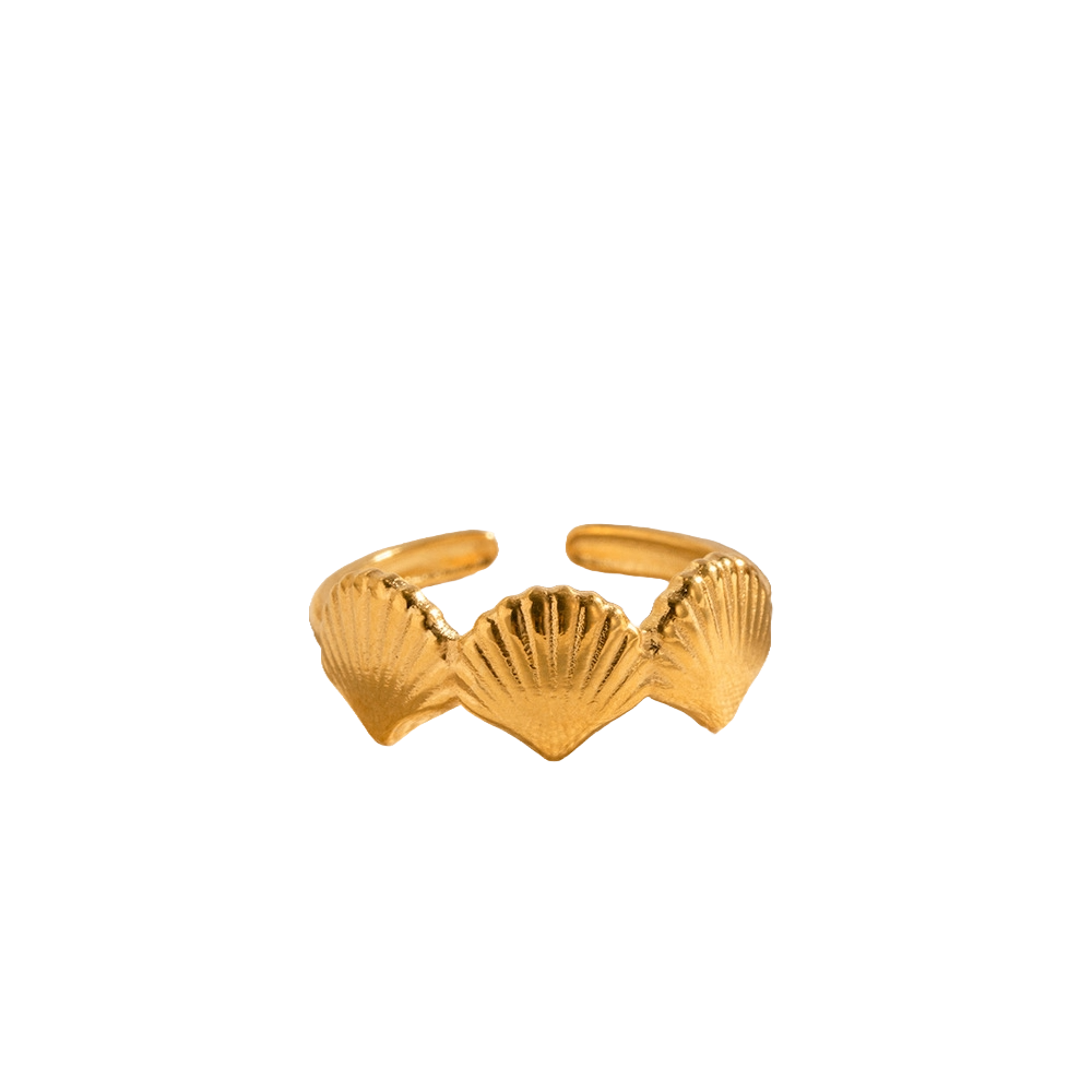 Shell Trio Gold