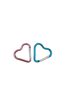 Carabiner Heart Clip