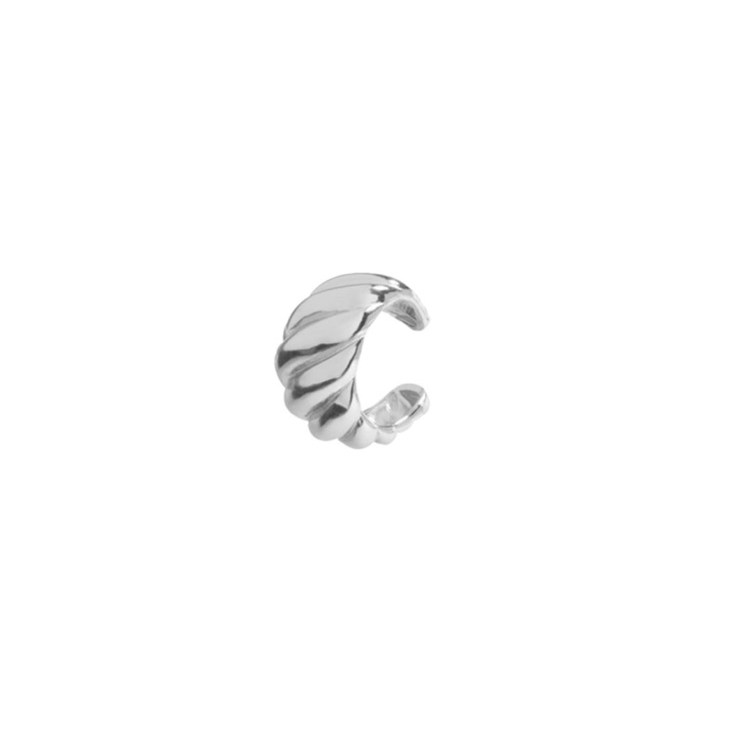 Croissant Silver Earcuff