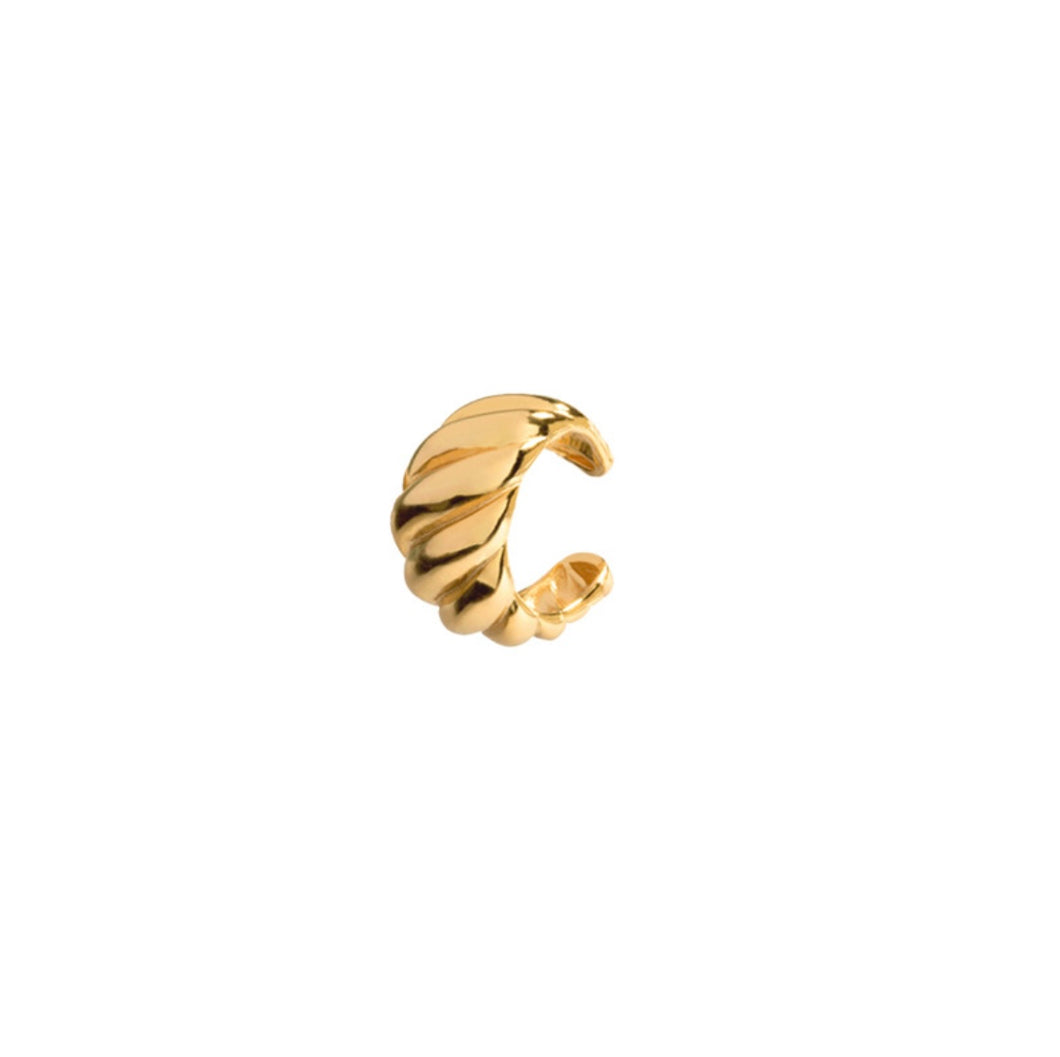 Croissant Gold Earcuff