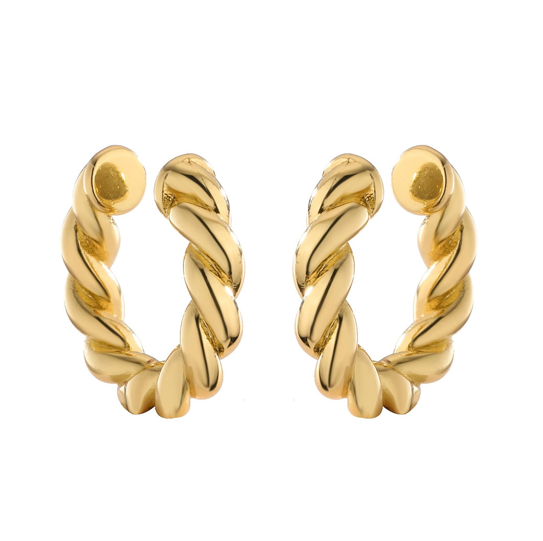 Twist Gold Earcuff