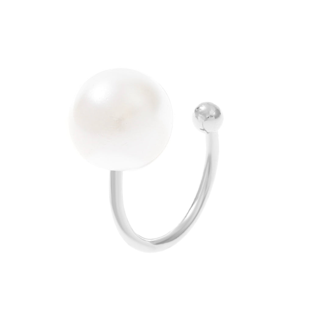 Single Pearl Earcuff